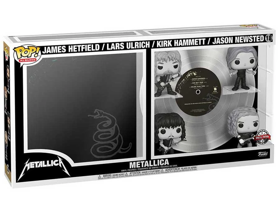 Metallica POP! Albums DLX Vinyl Figuren 4er-Pack